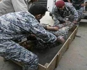 استشهاد احد ابطال الحشد الشعبي اثناء احتضانه ارهابيا بقضاء الطوز