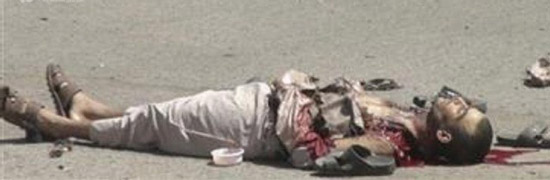مقتل انتحاري استهدف القوات الامنية في بغداد