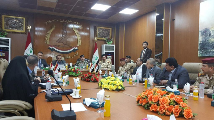 (تقرير صوتي ومصور) حكومة البصرة المحلية تؤسس مشروع لتطوير الواقع الامني