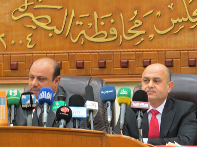 رئيس مجلس محافظة البصرة/ المحافظة لن تسمح بتعطيل مشروع ميناء الفاو الكبيرة