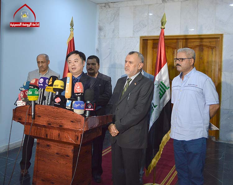 ماذا بحث السفير الصيني في العراق مع حكومة ميسان المحلية؟؟(تقرير صوتي ومصور)