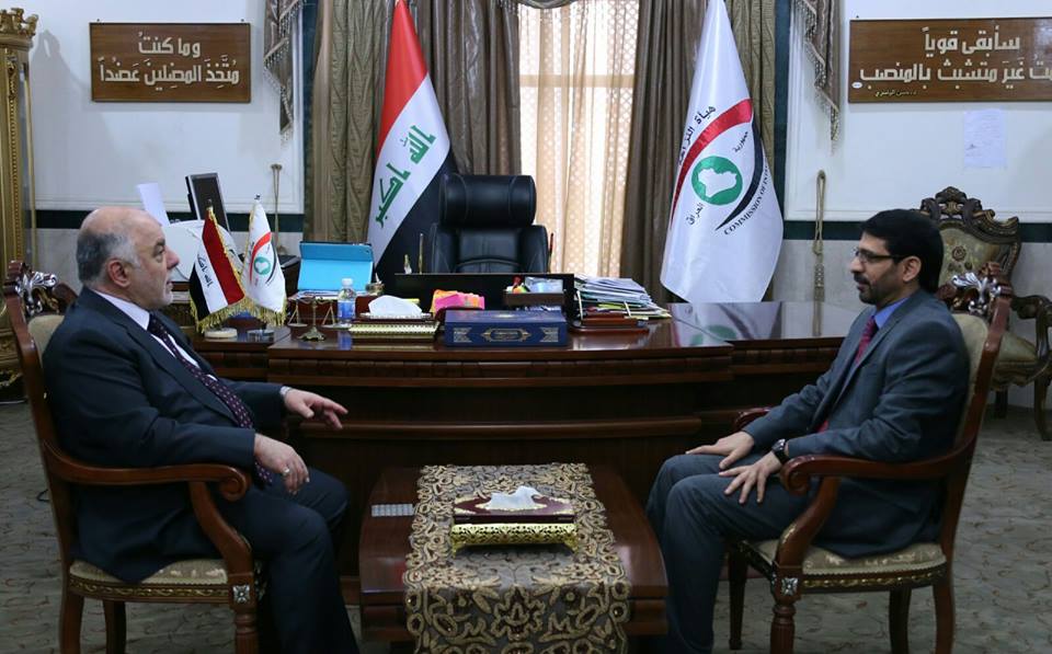 رئيس هيئة النزاهة يناشد رئيس الوزراء بقبول استقالته