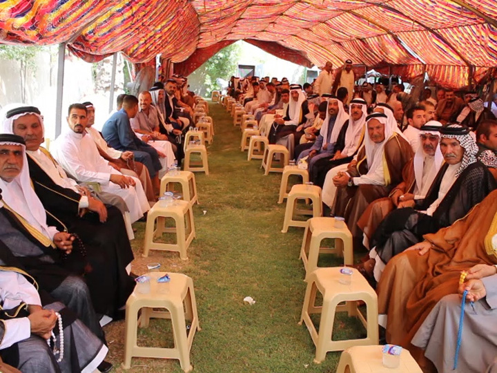 قبيلة الرواجح في بابل تقيم مؤتمرا عشائريا حول فتوى الجهاد الكفائي(تقرير صوتي ومصور)