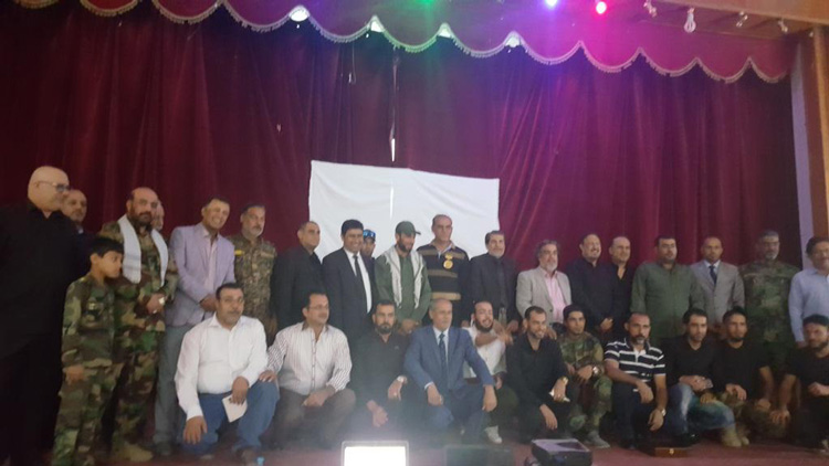 من القاهرة الى البصرة/ عرض فلم وثائقي يجسد بطولات الحشد الشعبي وتقديمهم المساعدات  لاهالي المدن المحررة (تقرير صوتي ومصور)