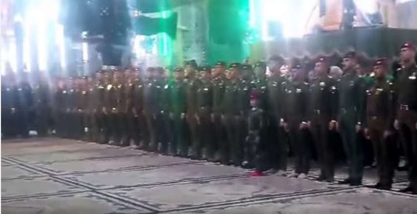 (بالفيديو ) العتبة الحسينية تستضيف دورة الضباط المتخرجين من دورة الكلية العسكرية الاولى 106 