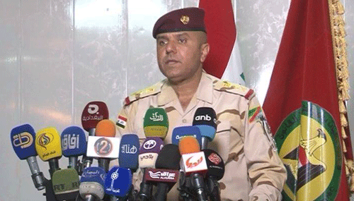 قائدُ عمليات بغداد يؤكد على اهمية تعاون المواطنين للقضاء على منابع الارهاب(تقرير صوتي)