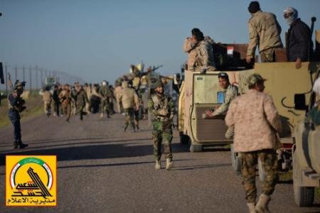 لواء علي الاكبر وباقي فصائل الحشد الشعبي يحررون ثلاث قرى بتلعفر ويكبدون ارهابيي داعش خسائر كبيرة بالارواح والمعدات(صوت)