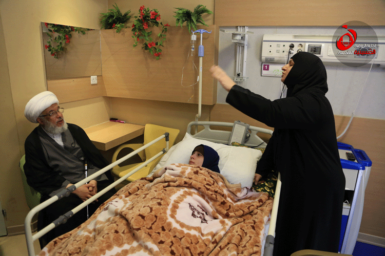 تعرف على تفاصيل الفتاة الموصلية "اليفا" والتي تبنت العتبة الحسينية علاجها في الخارج  (شاهد واستمع)