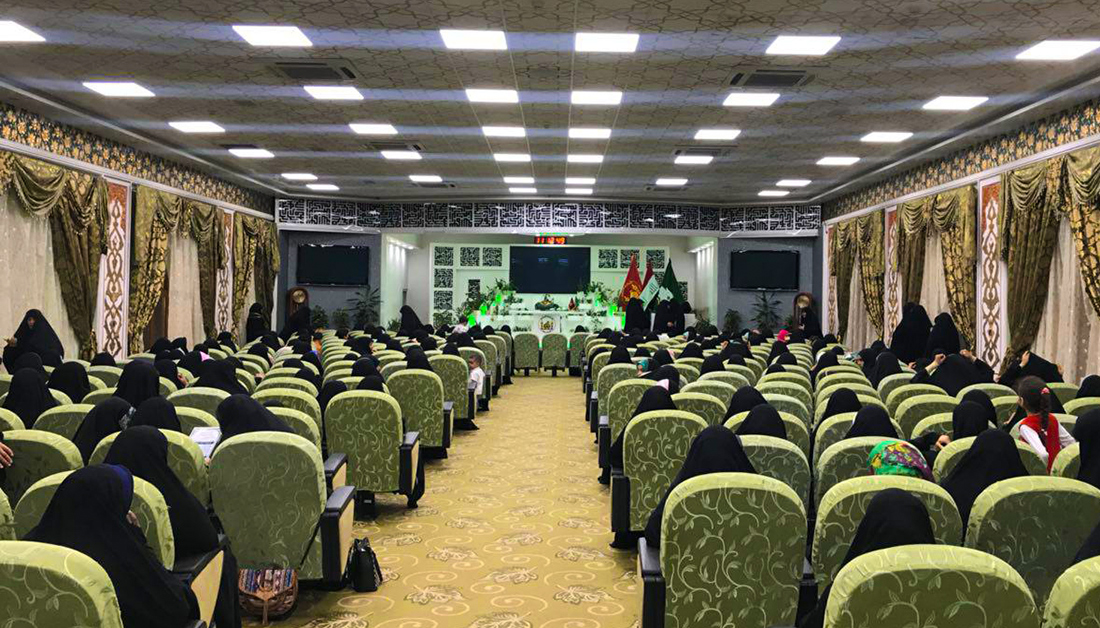 العتبة الحسينية تكرم الطالبات المتفوقات