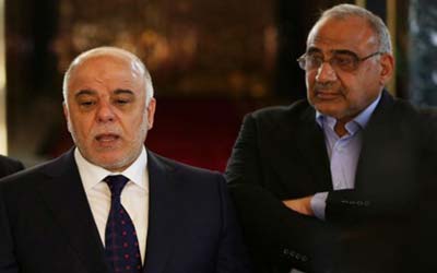 بعد تهنئة العبادي له : ماذا طلب عادل عبد المهدي من رئيس الوزراء المنتهية ولايته ؟