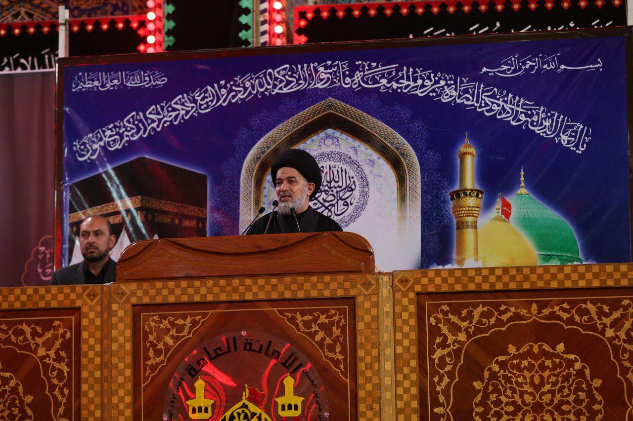 المرجعية الدينية العليا تؤكد ان الإصلاح لن يكون بالقوة بل بالهدى والنصيحة