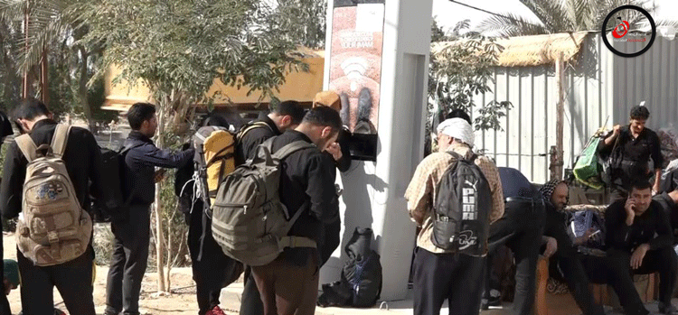النجف : تزايد اعداد الخدمات المقدمة للزائرين مع توافد زوار الاربعين القادمين مشيا على الاقدام (تقرير صوتي ومصور)