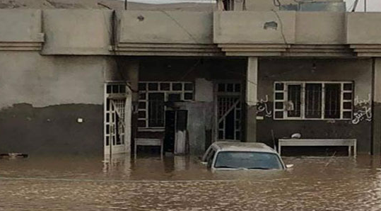 وزارة الصحة تعلن عن مصرع خمسة اشخاص بينهم طفل وامرأة بسبب الامطار