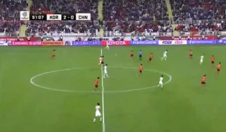 المنتخب الكوري يتغلب على نظيره الصيني بهدفين دون رد