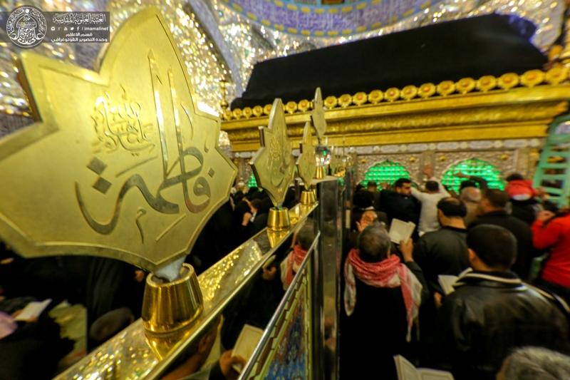 العتبة العلوية تعلن نجاح خططها المعدة لخدمة الزائرين الوافدين لإحياء شهادة الزهراء (ع)