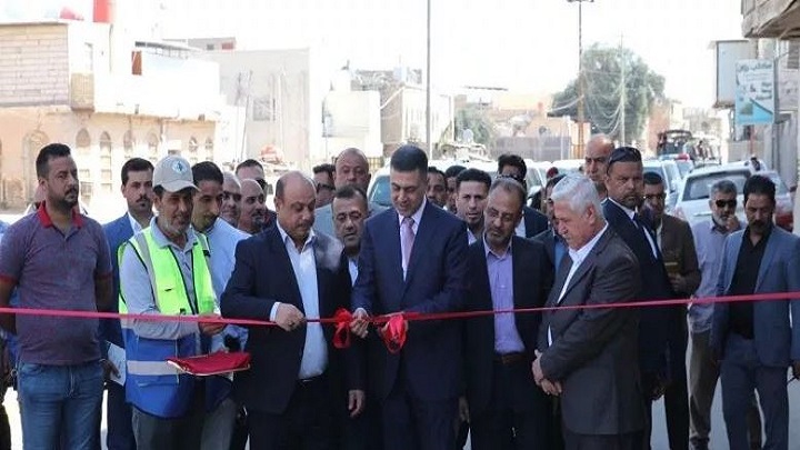 محافظ البصرة يفتتح مشاريع خدمية بالمدينة القديمة (صوت)