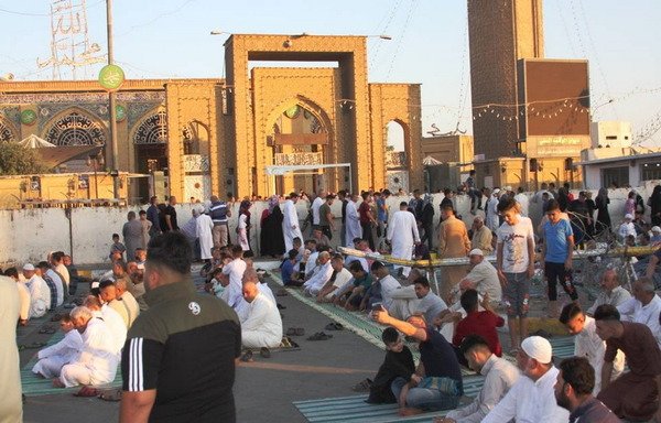 احتفالات وسط اجراءات امنية مكثفة بعيد الفطر المبارك