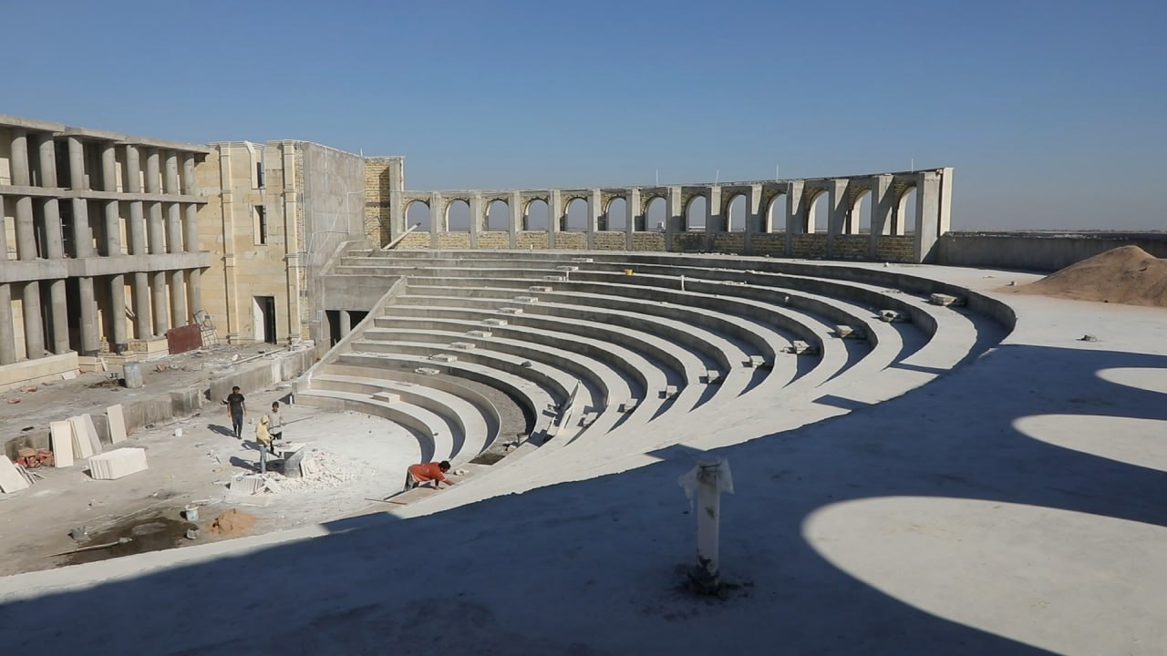 تقدم كبير تسجلها الكوادر الهندسية العاملة في مشروع مدينة اور السياحية