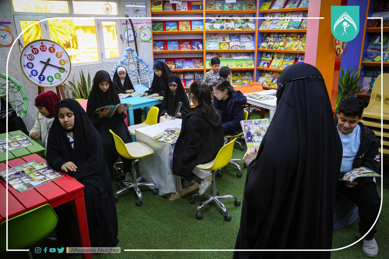 مركز الحسيني الصغير يخصص يوم السبت من كل اسبوع يوم للقراءة