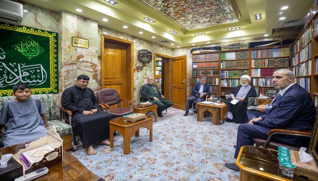 ممثل المرجعية العليا يستقبل الطفل (عباس) بعد رحلة علاج ناجحة في مستشفى سفير الإمام الحسين (عليه السلام)