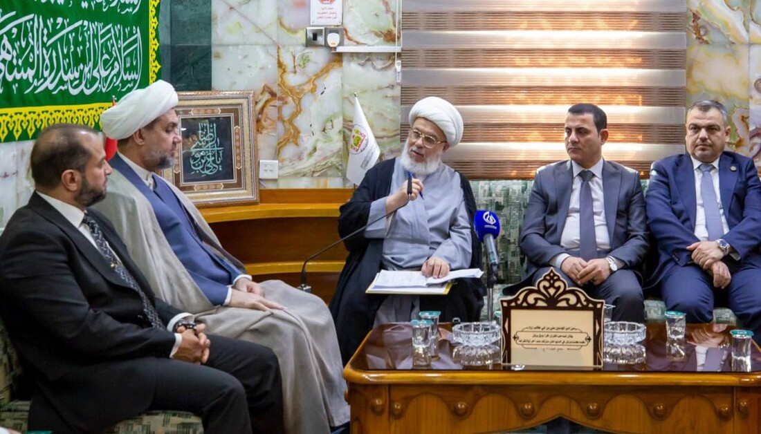 بالصور.. ممثل المرجعية العليا يستقبل المشاركين في الملتقى القرآني الأكاديمي الوطني الثالث
