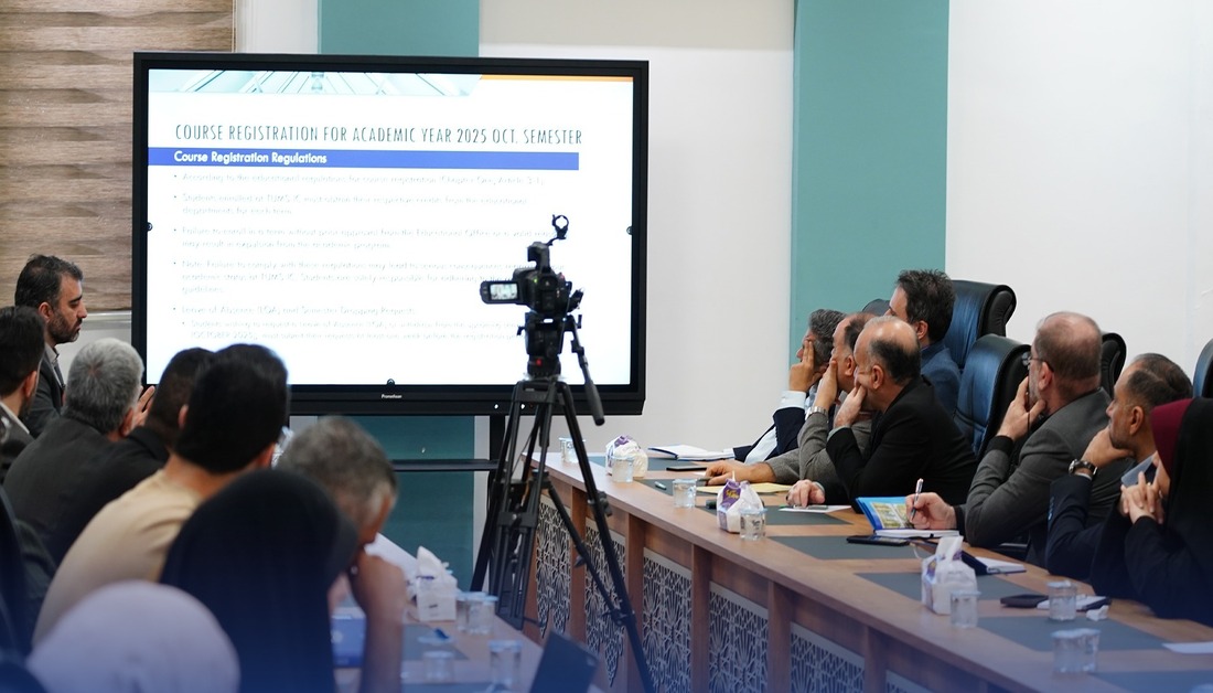 جامعة السبطين عليهما السلام للعلوم الطبية تعقد إجتماعا موسعا للإعلان عن انطلاق البرنامج العلمي الإلكتروني الذكي الجديد (سيباد)