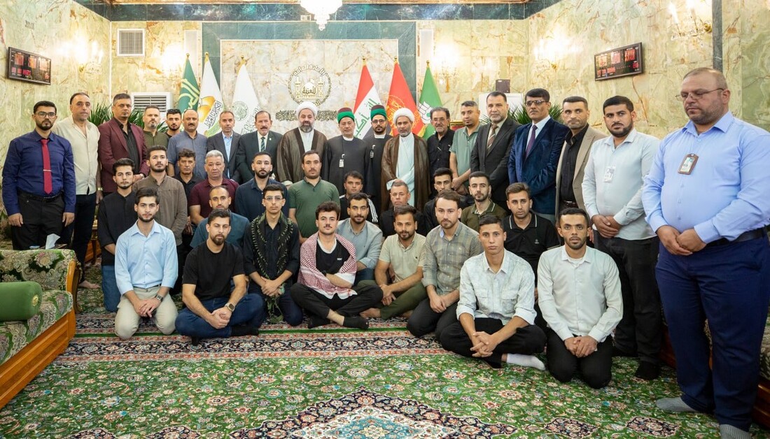 العتبة الحسينية المقدسة تستضيف وفدا من محافظة نينوى يضم شخصيات عدة ومن مختلف المكونات