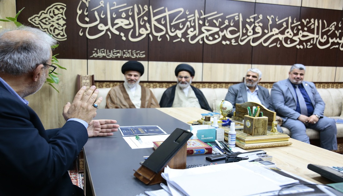 بالصور.. الأمين العام للعتبة الحسينية يطّلع على اللمسات الأخيرة لاستعدادات مهرجان كوثر العصمة الثقافي الدولي الرابع