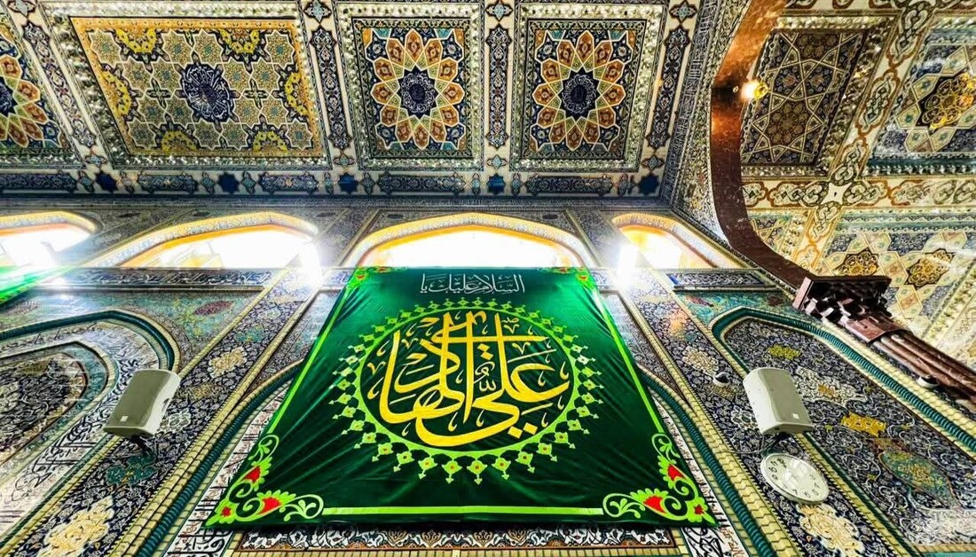بالصور .. الصحن الحسيني الشريف يتزين بلافات الفرح والإبتهاج بذكرى ولادة الإمامين الباقر و الهادي صلوات الله وسلامه عليهما
