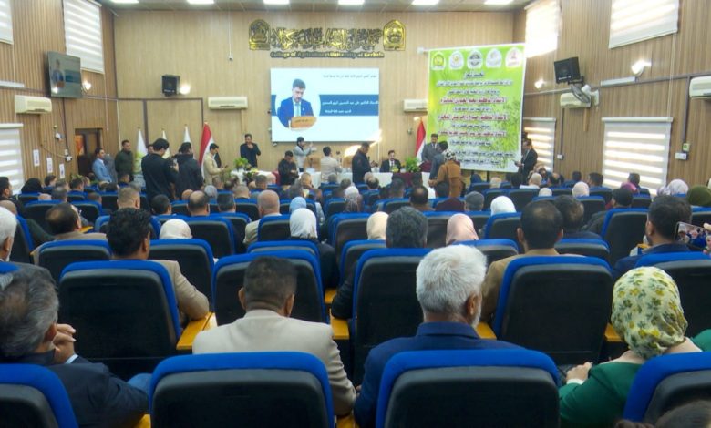 الهيئة الزراعية في العتبة الحسينية تشارك بالمؤتمر العلمي الدولي الثالث للعلوم الزراعية في جامعة كربلاء
