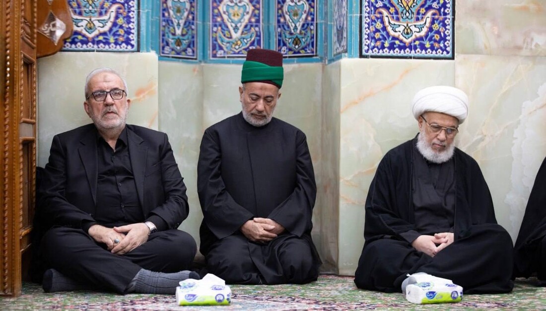 العتبة الحسينية تقيم مجلس عزاء في الصحن الحسيني بمناسبة ذكرى شهادة الإمام الهادي عليه السلام