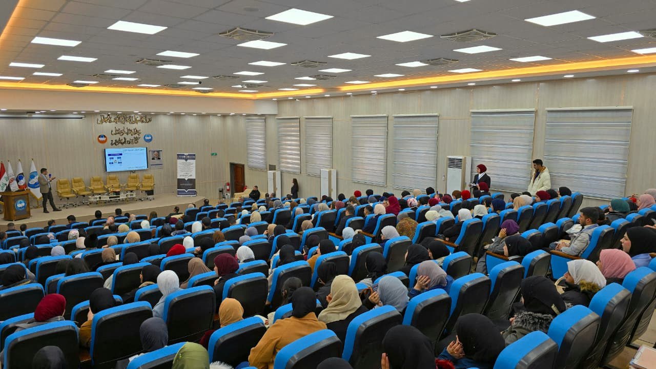 مركز بينة للأمن الفكري التابع إلى العتبة الحسينية يشارك في ملتقى الأمن المستدام بجامعة الموصل