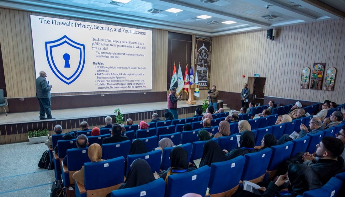 بالصور .. جامعة وارث الأنبياء عليه السلام تنظم مع (IMI) جلسات بحثية وورشا طبية متخصصة على هامش المؤتمر الطبي الدولي الثاني عشر