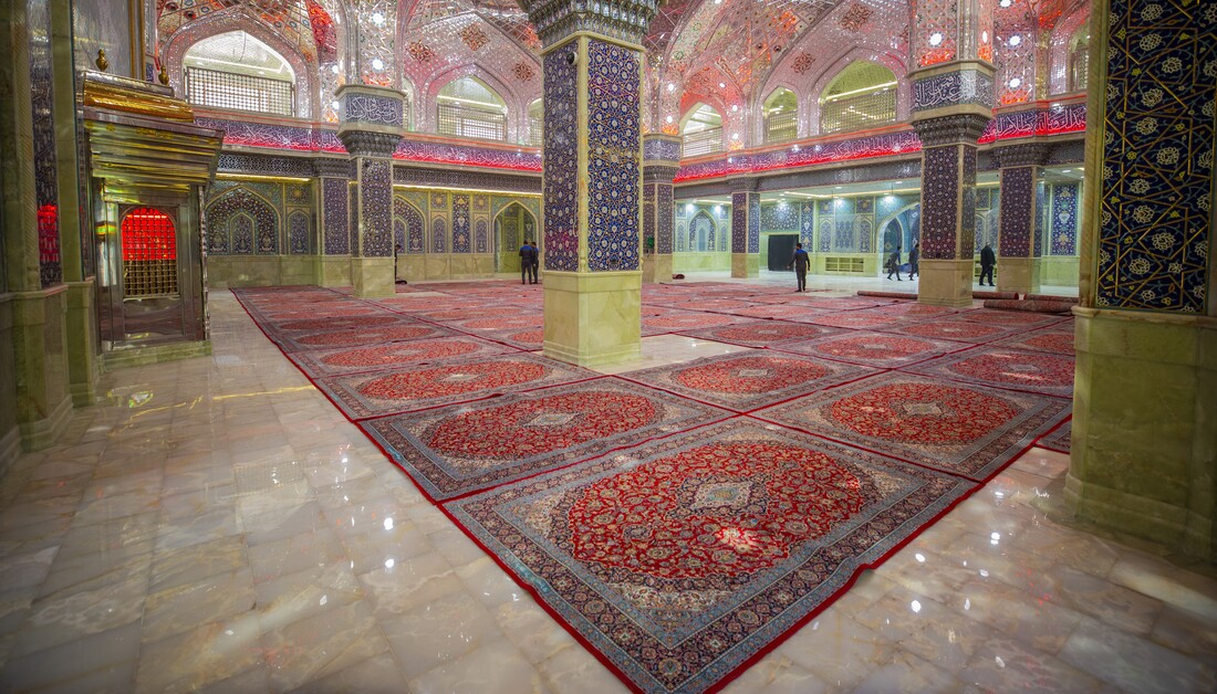 بالصور : بمناسبة ذكرى وفاتها عليها السلام .. العتبة الحسينية تفتتح ابواب التل الزينبي أمام الزائرين إستعدادا لإحياء الليالي الزينبية