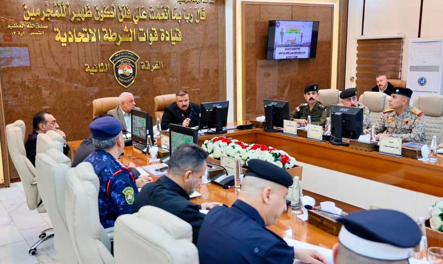 وزير الداخلية يترأس إجتماعا موسعا لمناقشة خطة زيارة الإمام الكاظم عليه السلام