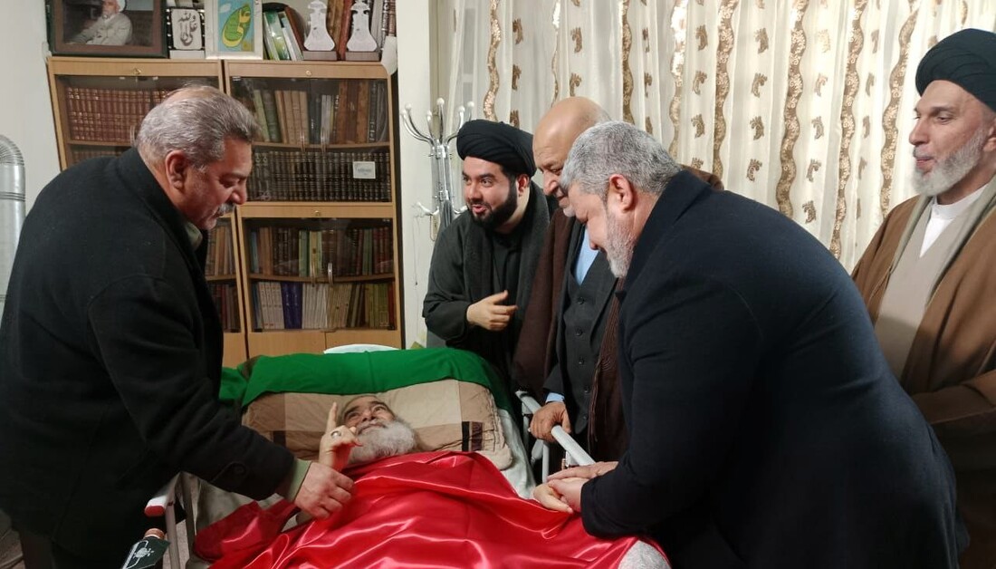 بتوجيه من ممثل المرجعية العليا .. العتبة الحسينية توفد وفدا رسميا للاطمئنان على صحة السيد هادي السيستاني