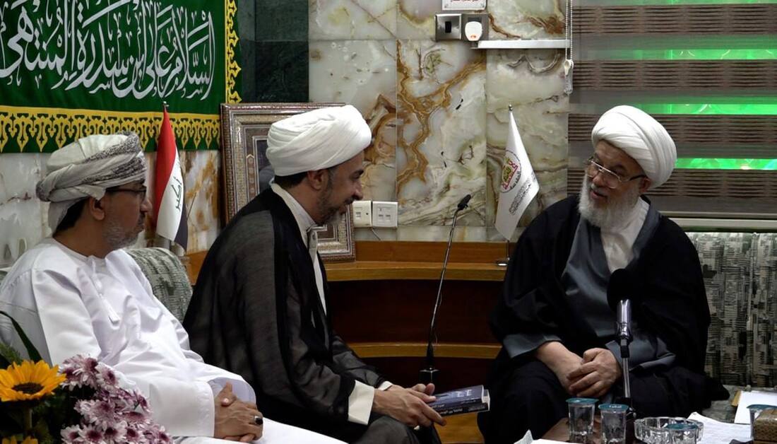 ممثل المرجعية الدينية العليا يؤكد لوفد عماني : مشاريع العتبة الحسينية لا تقتصر على الجانب الديني بل تشمل بناء المستشفيات والمؤسسات التربوية
