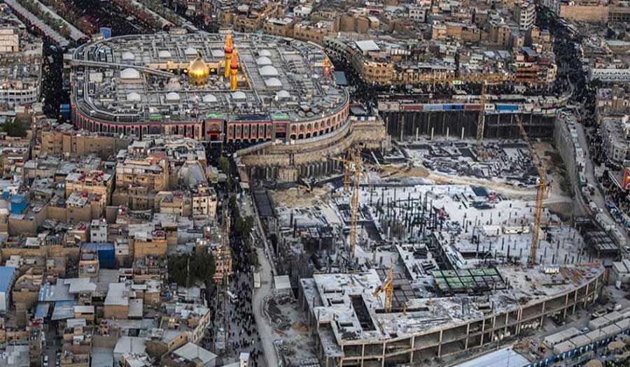 قسمُ مشاريعِ التوسعةِ التابعُ للعتبةِ الحسينيةِ يواصل أعماله لإنجاز مشروع صحن الإمام الحسن المجتبى عليه السلام