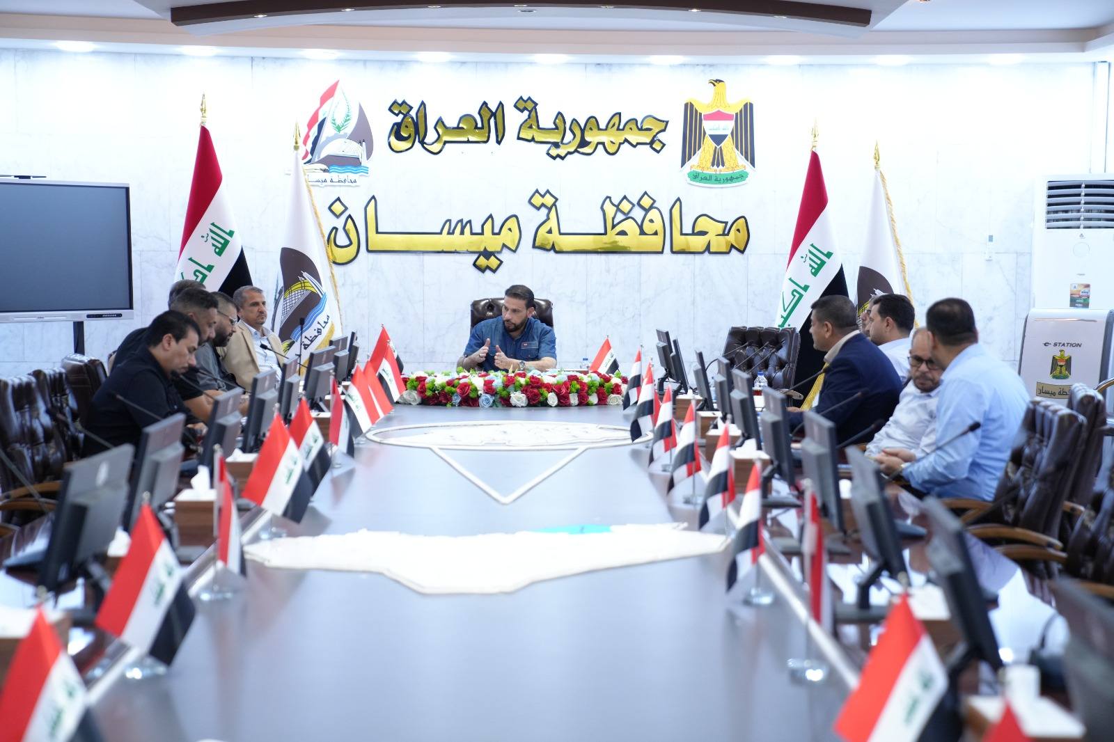 محافظة ميسان تتخذ جملة من الإجراءات لمواجهة أزمة التلوث