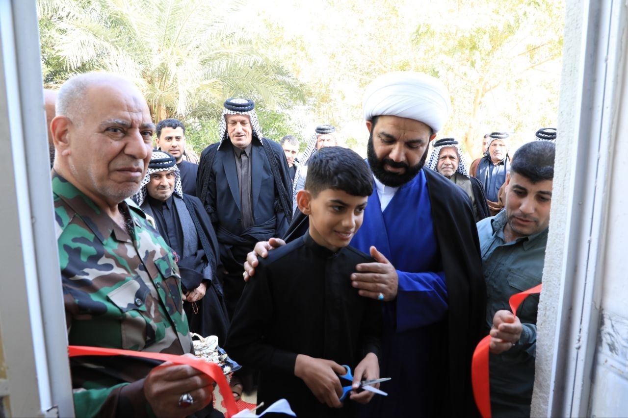 فرقة الإمام علي (عليه السلام) القتالية تواصل جهودها الإنسانية لدعم عوائل شهداء وجرحى فتوى الدفاع الكفائي