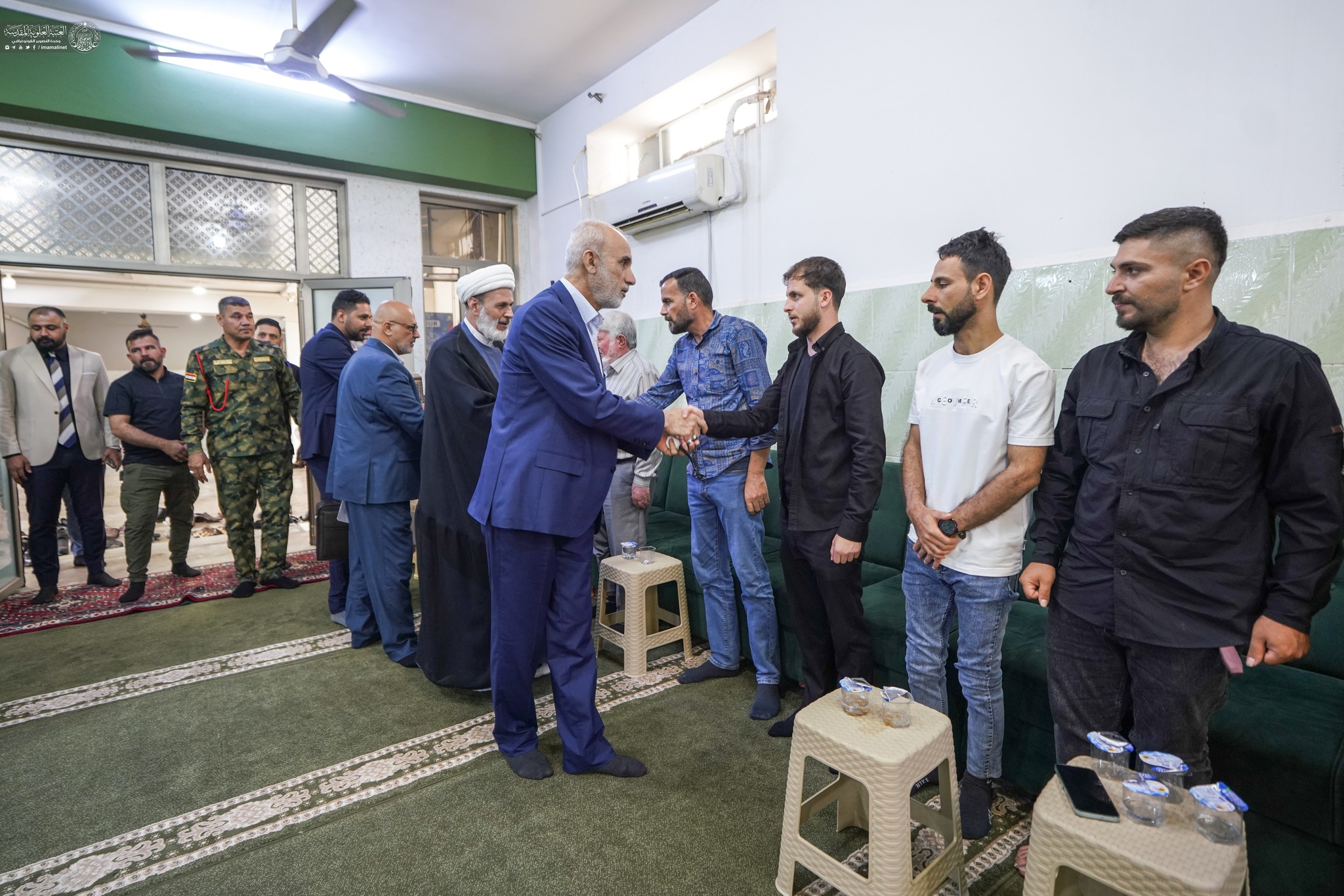 العتبة العلويّة تكرم عوائل شهـداء وجـرحى العدوان الصهيو - أمريكي على العراق في المحافظات الشمالية