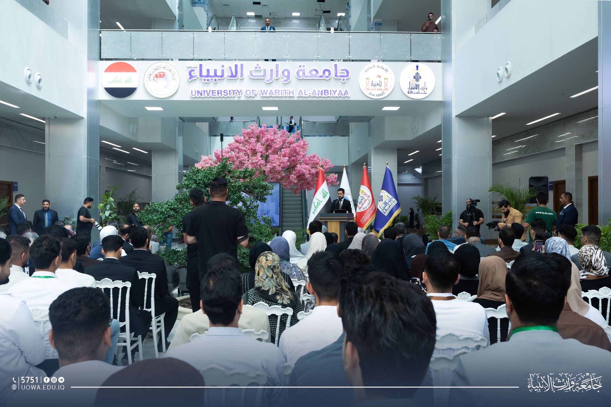 جامعة وارث الأنبياء التابعة للعتبة الحسينية المقدسة تحتضن معرض وارث الأول للإبداع والابتكار