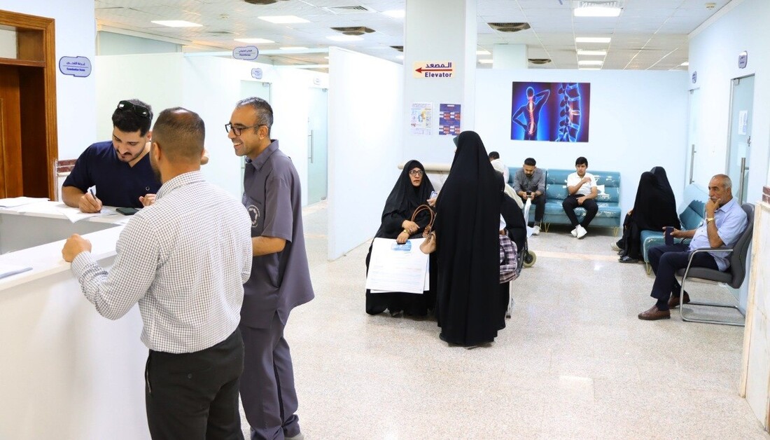 بالصور.. مركز الإمام الهادي (عليه السلام) لاعتلال العضلات والاعصاب التابع الى العتبة الحسينية يواصل تقديم خدماته العلاجية المجانية ضمن مبادرة "سند وعطاء"