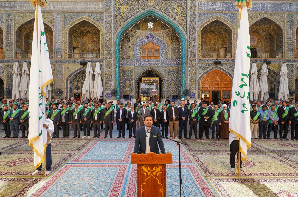العتبة العلوية تعلن منهاجها الخاص برفع رايات عيد الغدير في داخل العراق وخارجهِ