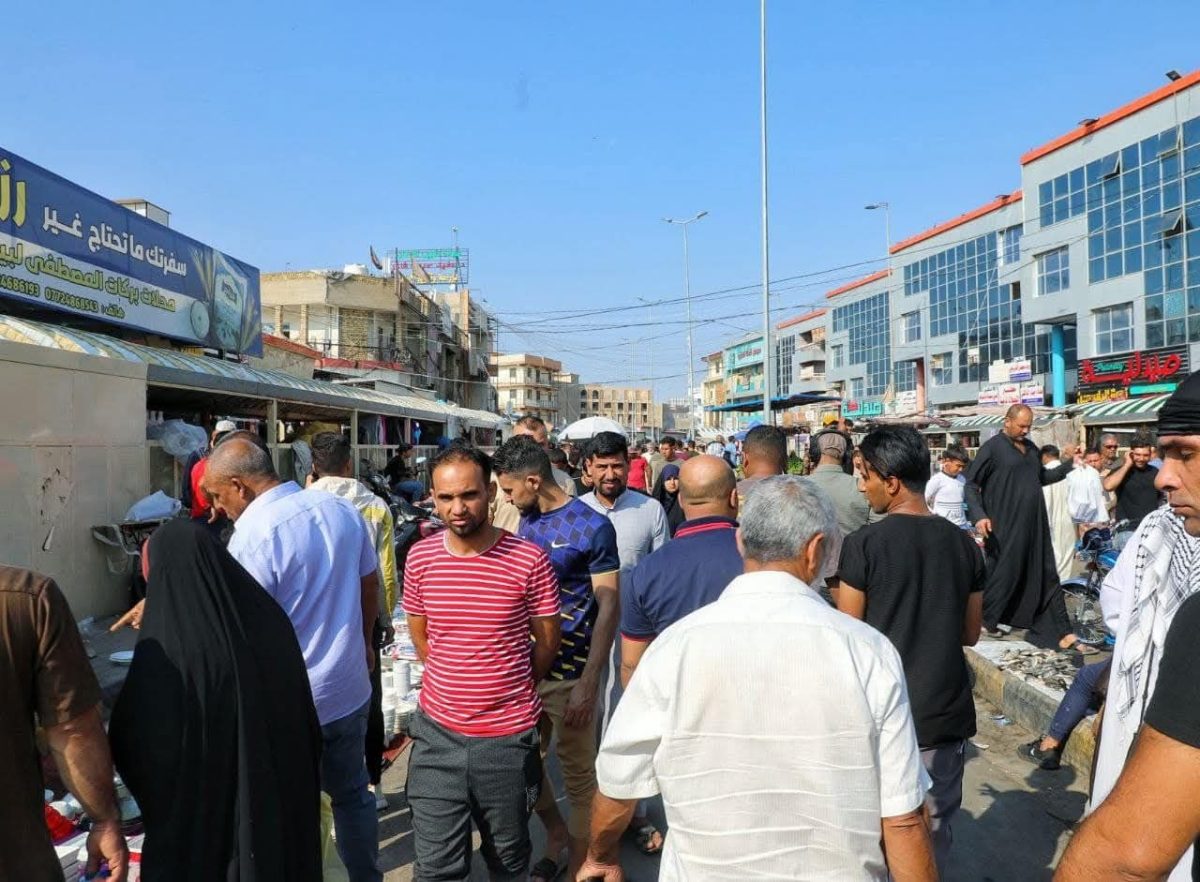 حركة بيع وشراء تشهدها الأسواق والمحال التجارية بمحافظة واسط تزامنا مع عيد الأضحى المبارك