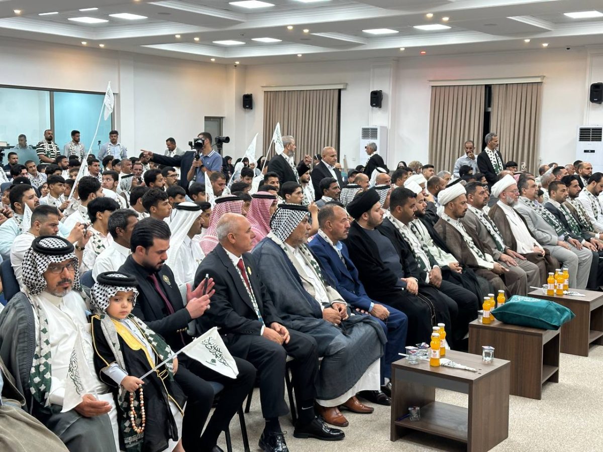 محافظة المثنى تشهد إنطلاق فعاليات أسبوع الغدير السنوي بمشاركة ممثلين عن العتبة العلوية المقدسة