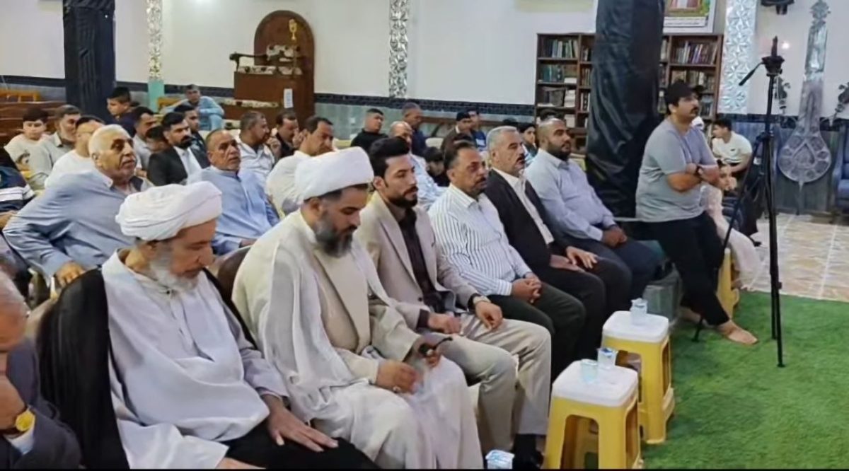 الأمانةُ الخاصةُ لمزارِ السيدِ بنِ طاووسٍ (قدسَ سرُّهُ) في بابلَ تقيم إحتفالية خاصة بمناسبة عيد الغدير الأغر