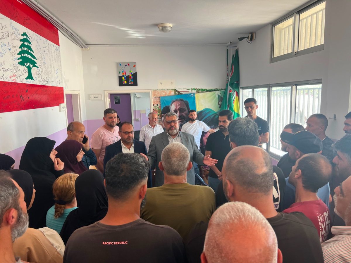 وفد العتبة الحسينية يطلق جوله ميدانية على عدد من مراكز النزوح في منطقة البقاع الغربي في لبنان