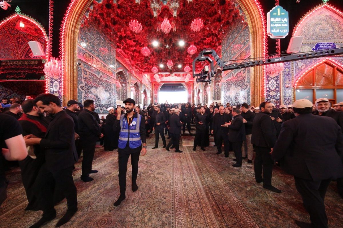 بالصور.. العتبة الحسينية تستنفر طاقاتها إستعدادا لمراسم تشييع السيد الخامنئي (قدس سره)