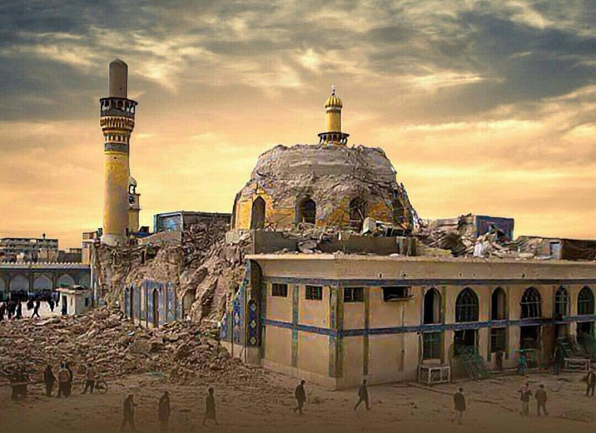 العَتَبَةُ العَسْكَرِيَّةُ المُقَدَّسَةُ تُحْيِي الذِّكْرَى العِشْرِينَ لِتَفْجِيرِ قُبَّتَيِ الإِمَامَيْنِ العَسْكَرِيَّيْنِ عَلَيْهِمَا السَّلَامُ